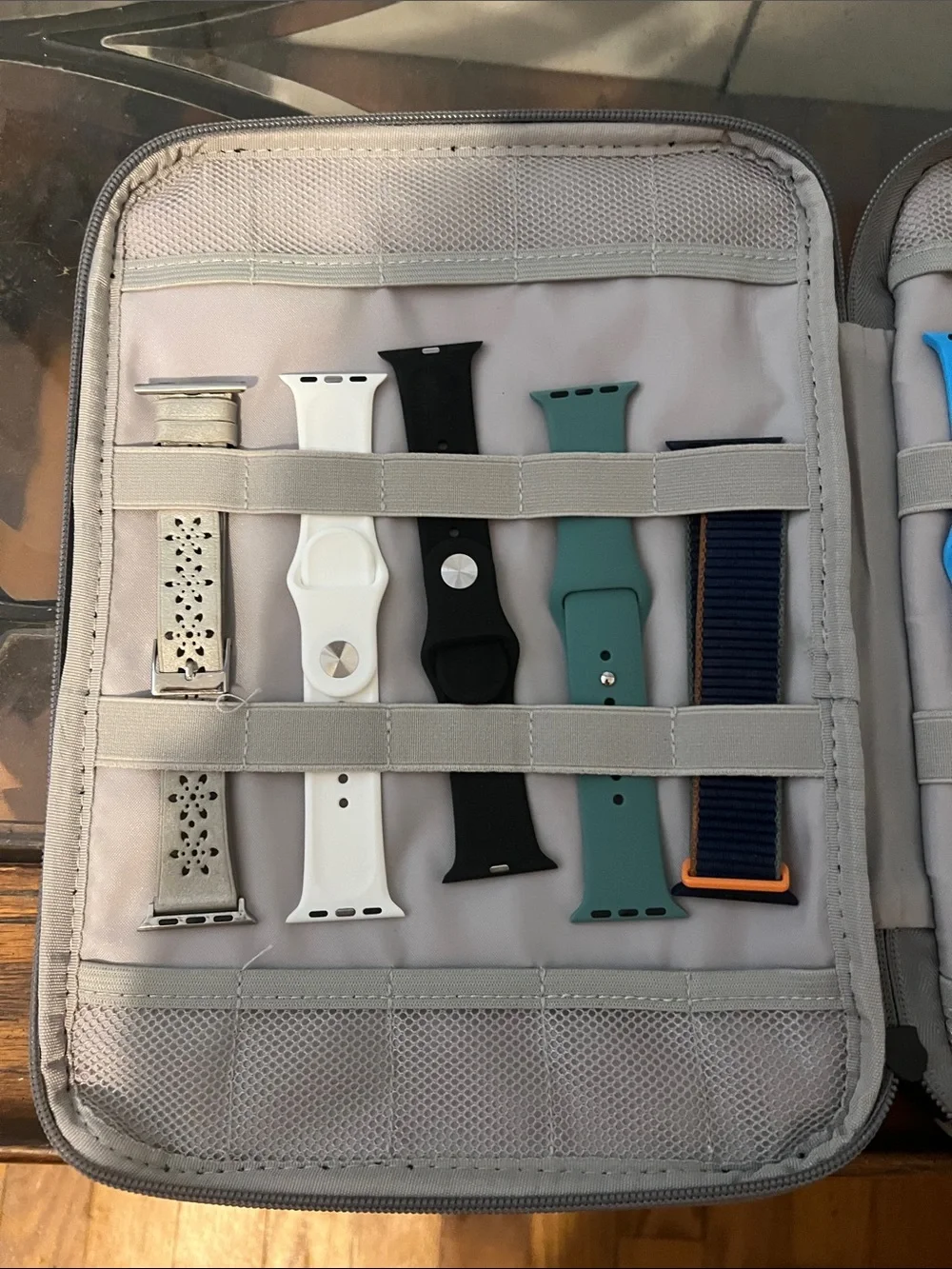 Apple Watch band case with watch bands and watch covers